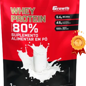 WHEY PROTEIN CONCENTRADO (1KG) - GROWTH SUPPLEMENTS